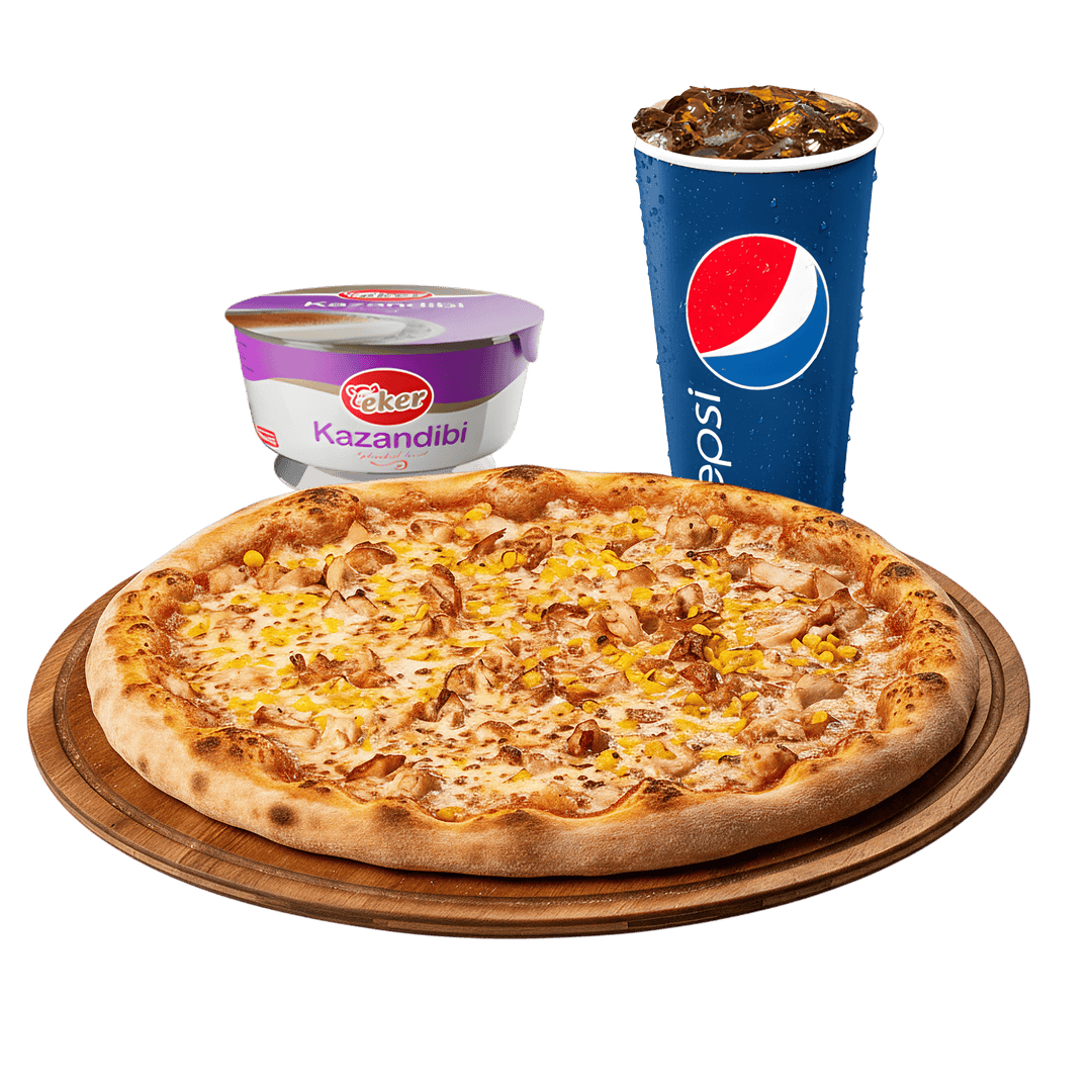Tavuk Parçacıklı Pizza